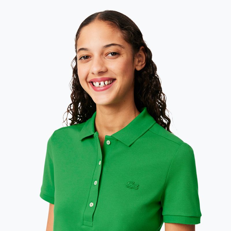 Koszulka polo damska Lacoste Polo PF5462 calathea 3