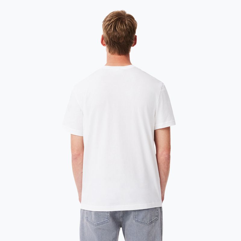 Koszulka męska Lacoste TH1285 white 2