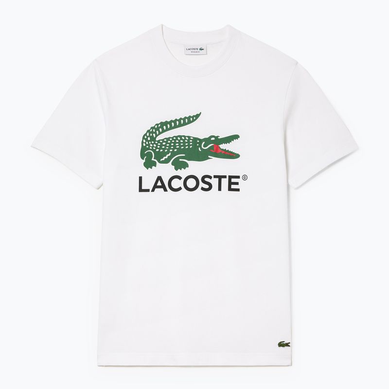 Koszulka męska Lacoste TH1285 white 4