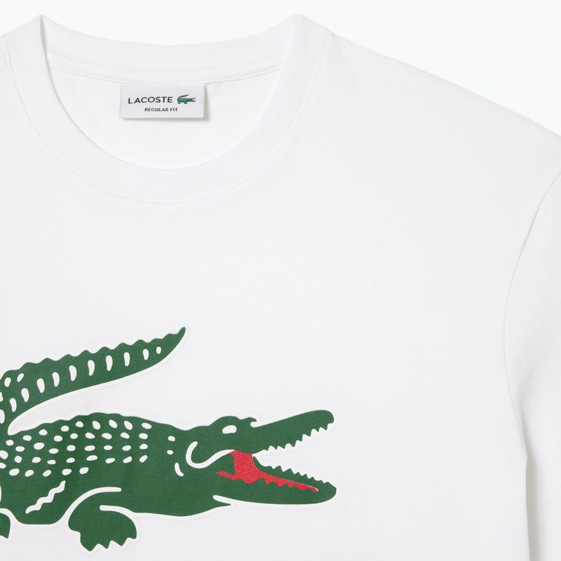 Koszulka męska Lacoste TH1285 white 6