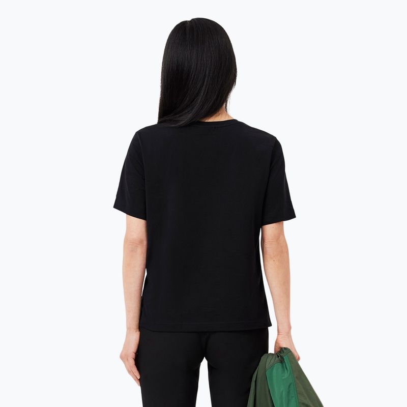 Koszulka damska Lacoste TF7300 black 2