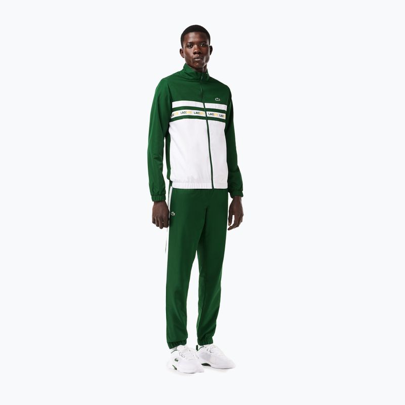 Dres tenisowy męski Lacoste WH7567 green/white