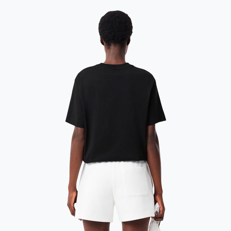 Koszulka damska Lacoste TF7215 black 2