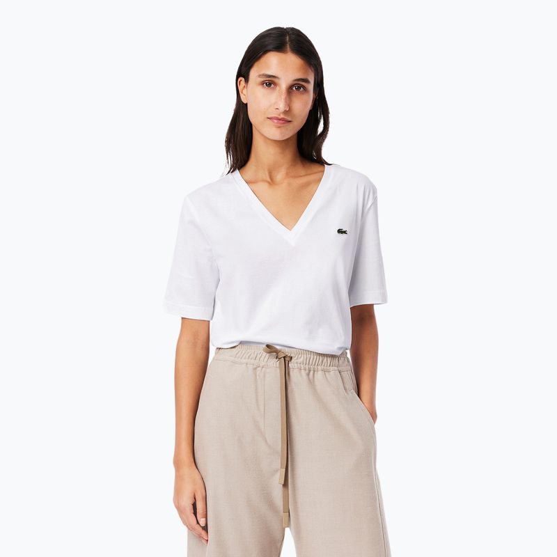 Koszulka damska Lacoste TF7300 white