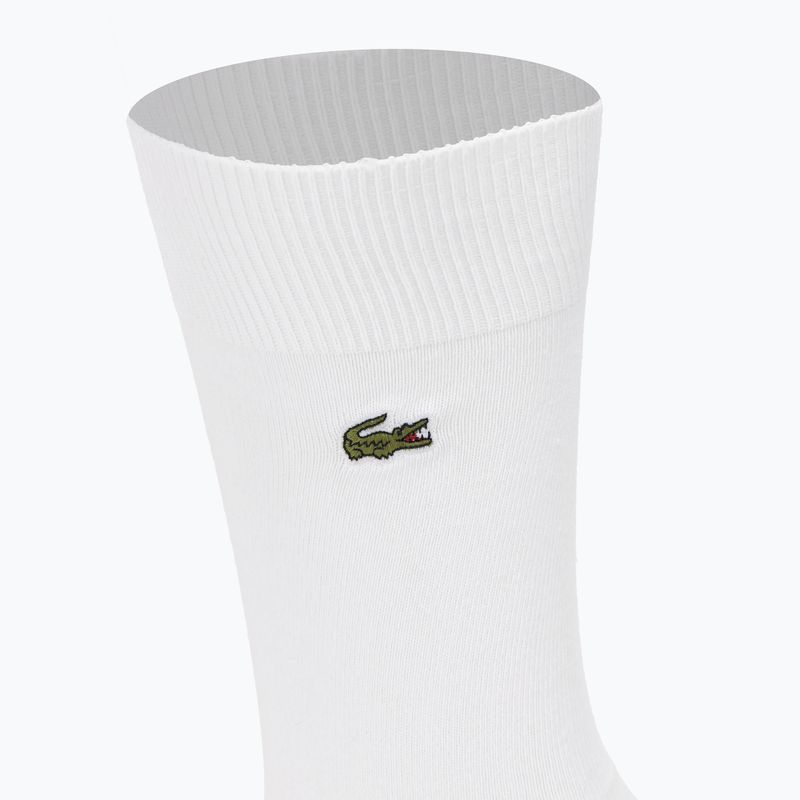 Skarpety Lacoste RA8142 3 pary white 3