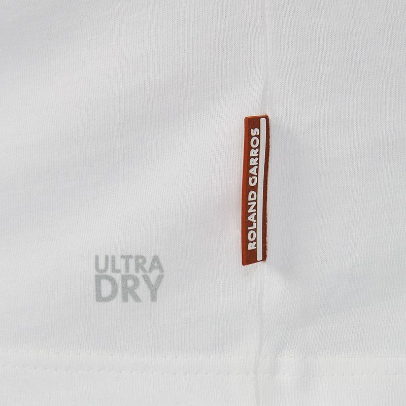 Koszulka męska Lacoste X Roland Garros TH8309 white 5