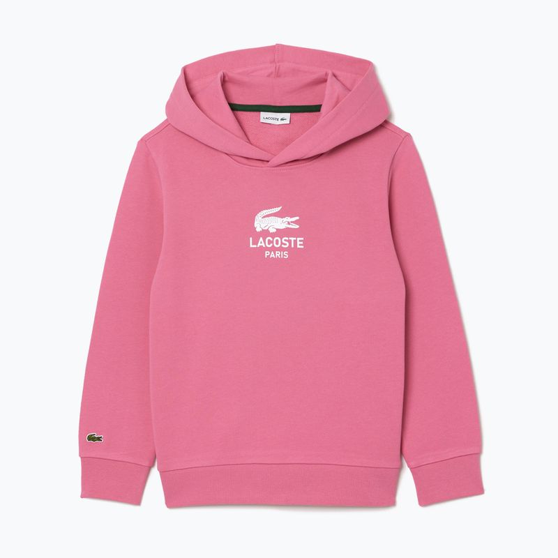 Bluza dziecięca Lacoste SJ3004 reseda pink