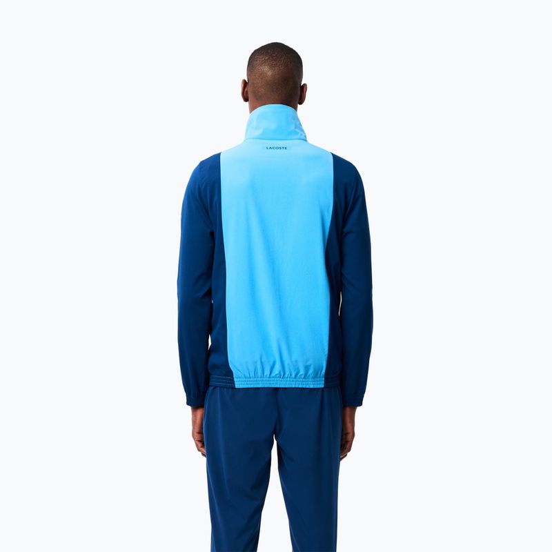 Dres męski Lacoste WH2522 globe/argentine blue 2