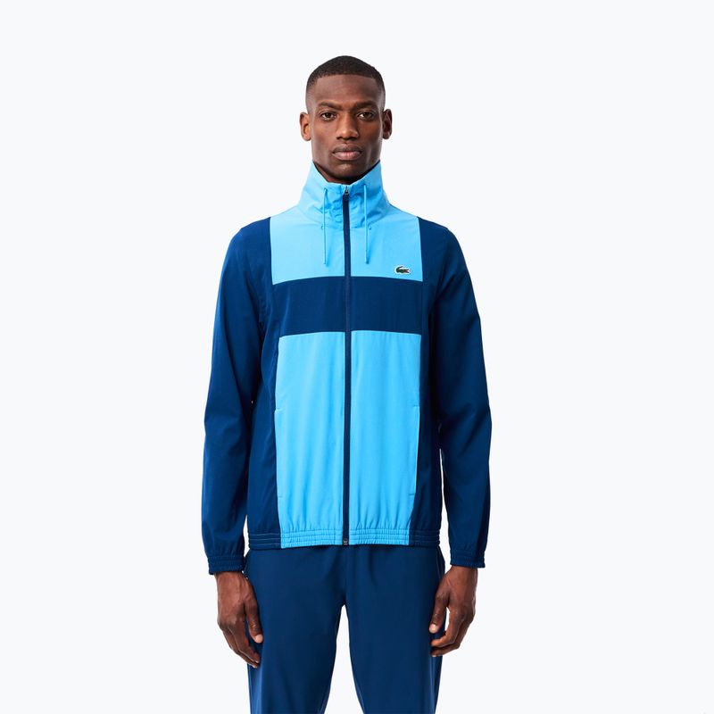 Dres męski Lacoste WH2522 globe/argentine blue 3