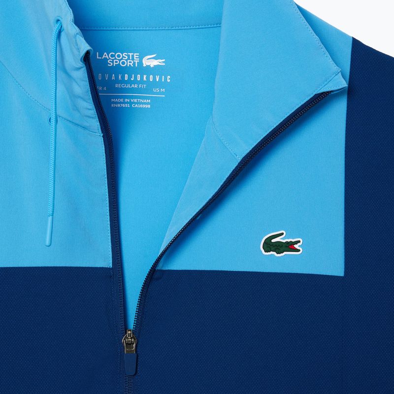 Dres męski Lacoste WH2522 globe/argentine blue 8