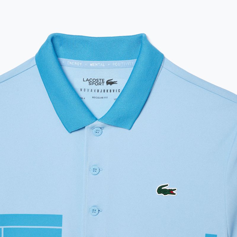 Koszulka polo tenisowa Lacoste Polo DH2568 overview/argentine blue 7