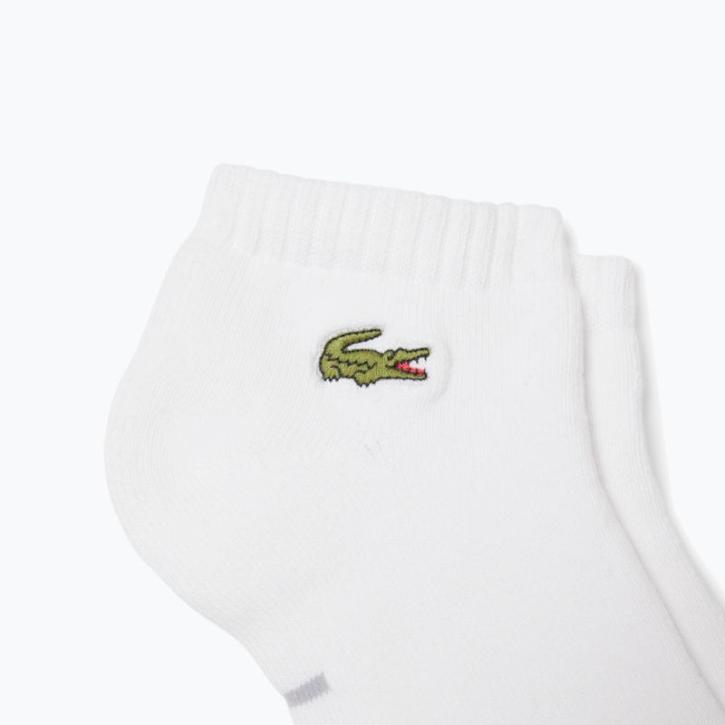 Skarpety męskie Lacoste RA2653 2 pary white/white 2