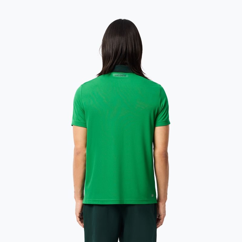 Koszulka polo tenisowa Lacoste Polo DH2568 fluorine green/sinople 2