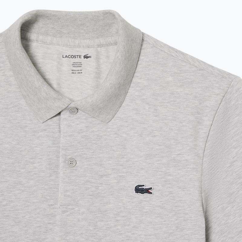 Koszulka polo męska Lacoste Polo DH5522 silver chine 6