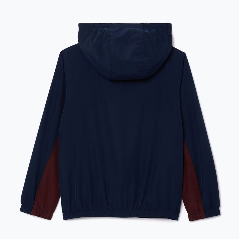 Kurtka dziecięca Lacoste BJ2453 navy blue/expresso 6