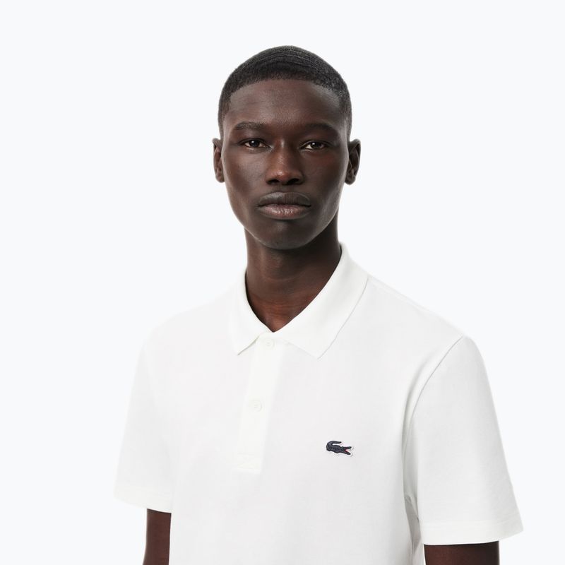 Koszulka polo męska Lacoste Polo DH5522 white 3