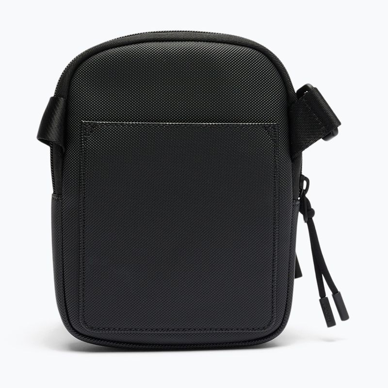 Saszetka męska Lacoste NH4679TX jacquard webbing noir 2