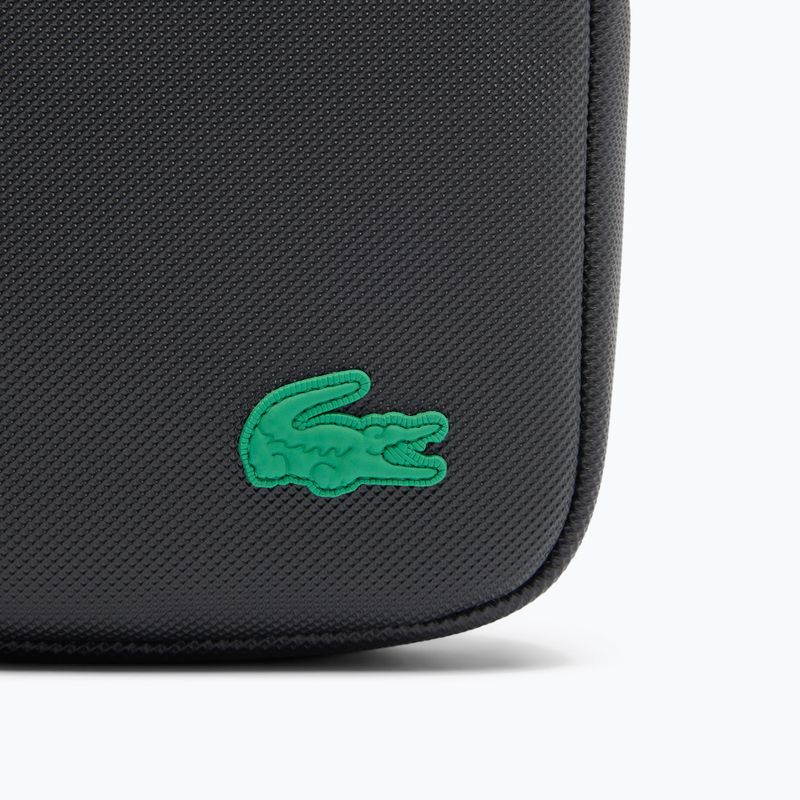 Saszetka męska Lacoste NH4679TX jacquard webbing noir 4
