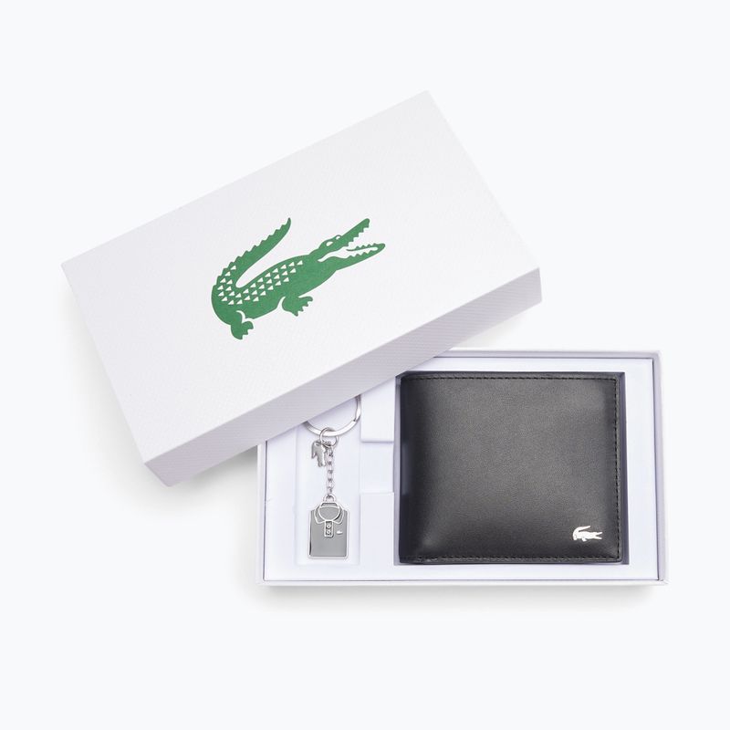 Portfel Lacoste NH4480FG noir kr sinople 4