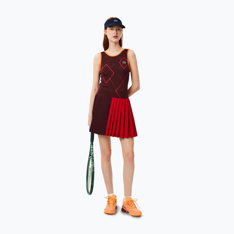 Sukienka tenisowa Lacoste EF7451 expresso/opera-buoy 2