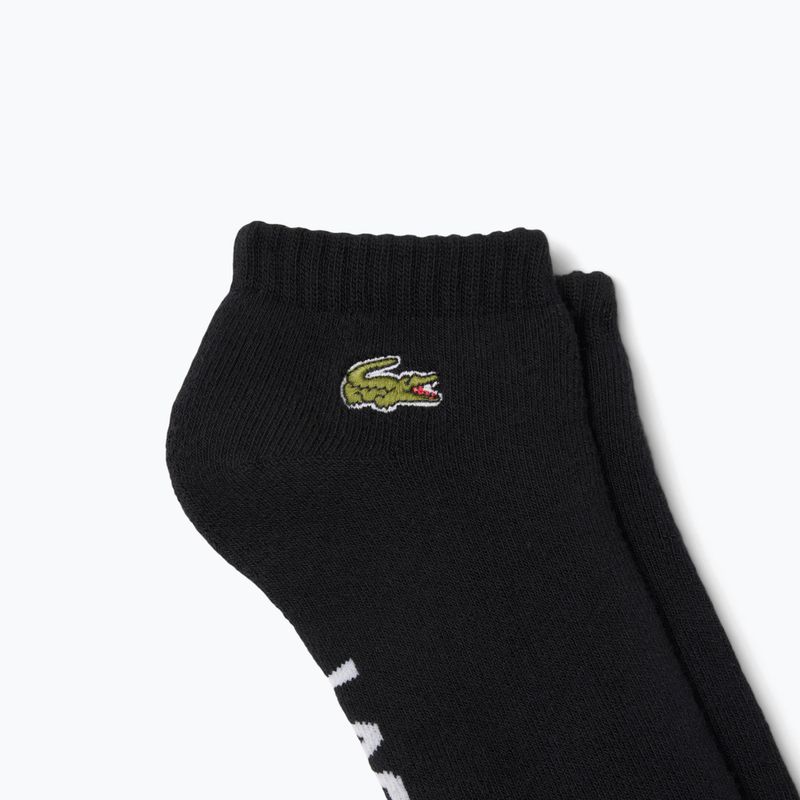 Skarpety męskie Lacoste RA2653 2 pary black/black 2