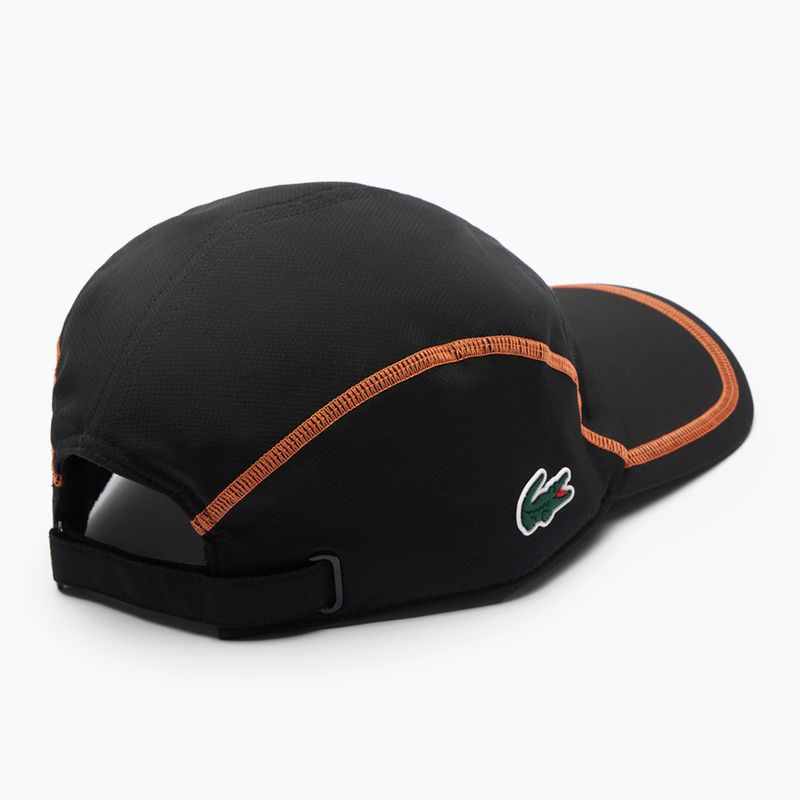 Czapka z daszkiem męska Lacoste RK7574 black/black 2