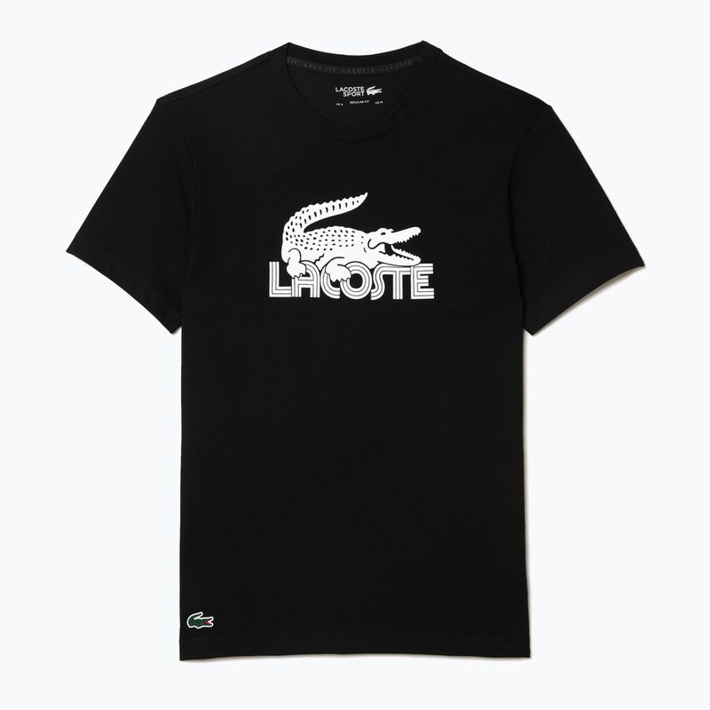 Koszulka męska Lacoste TH2508 black/white 4