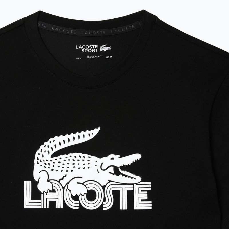 Koszulka męska Lacoste TH2508 black/white 6