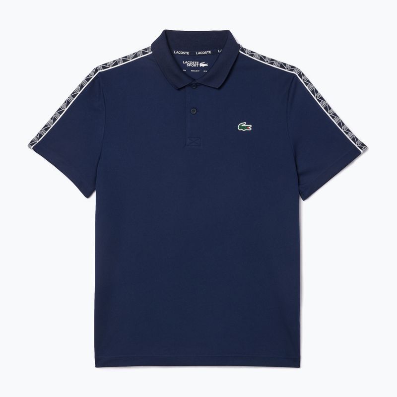 Koszulka polo męska Lacoste DH2557 navy blue 4