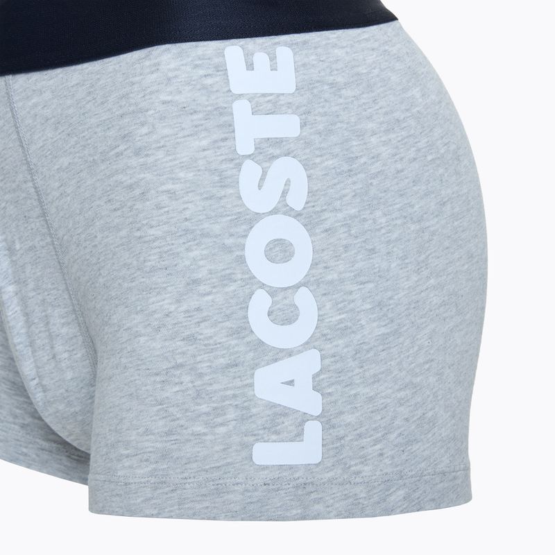Bokserki Lacoste 5H1803 3 pary navy blue/silver china/red 4