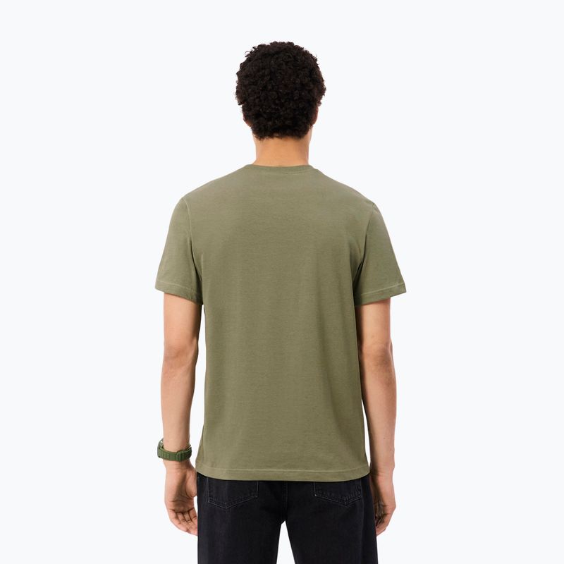 Koszulka męska Lacoste TH5133 khaki 3