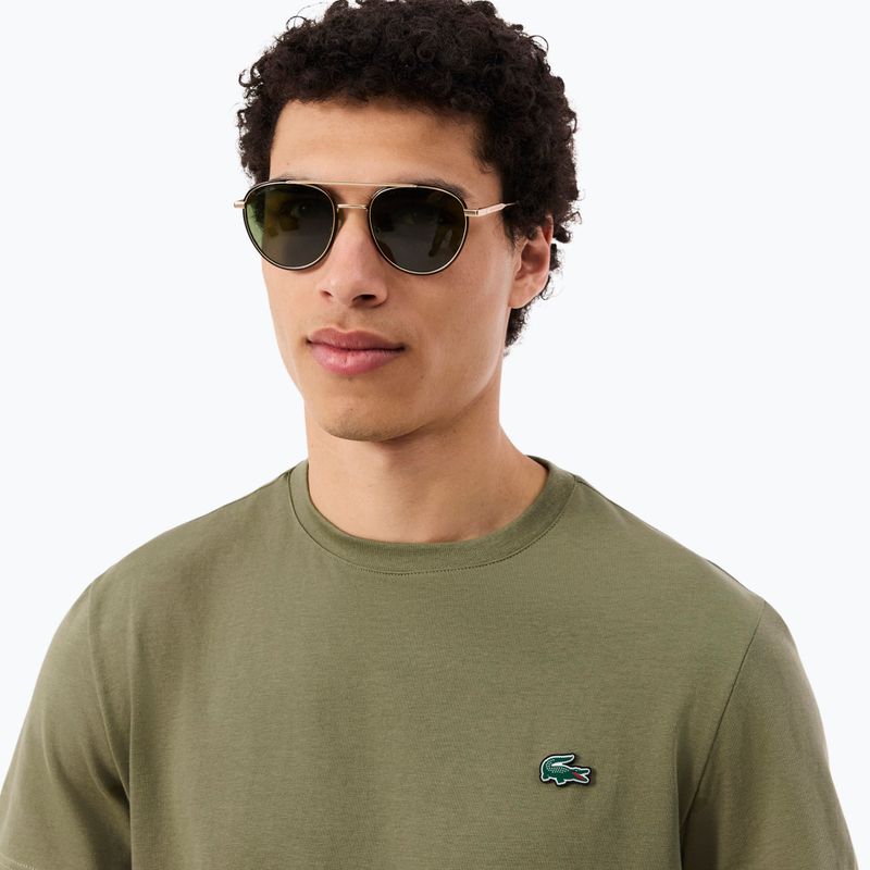 Koszulka męska Lacoste TH5133 khaki 4