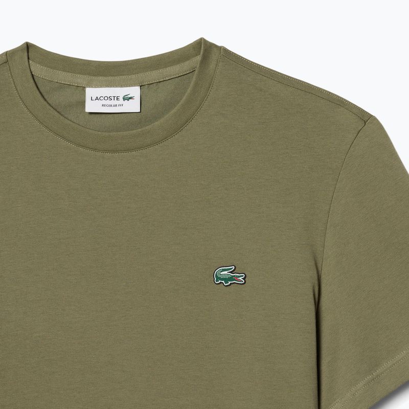 Koszulka męska Lacoste TH5133 khaki 6