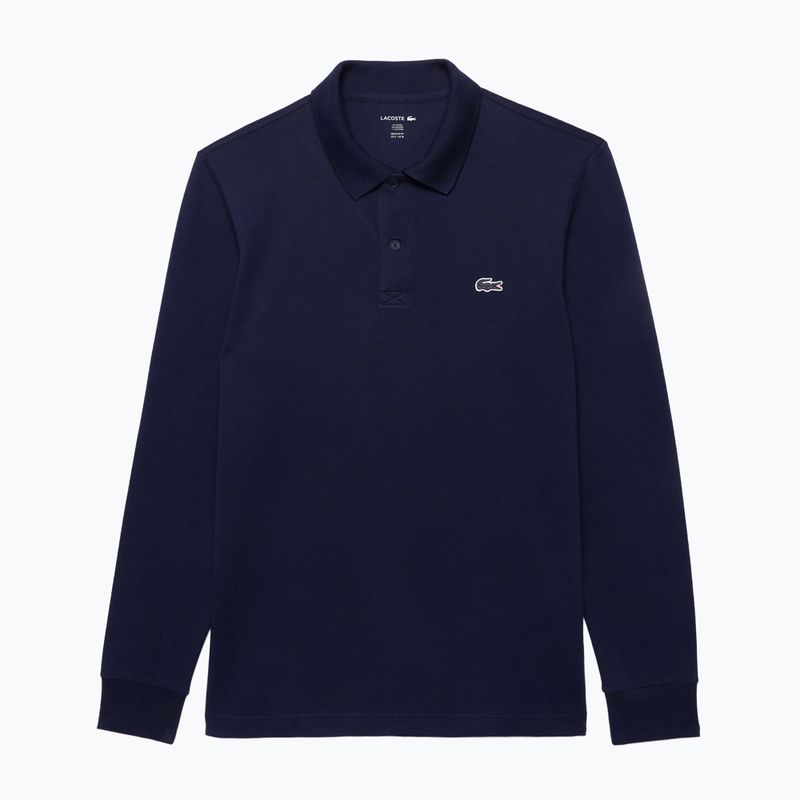 Longsleeve polo męski Lacoste DH5523 navy blue