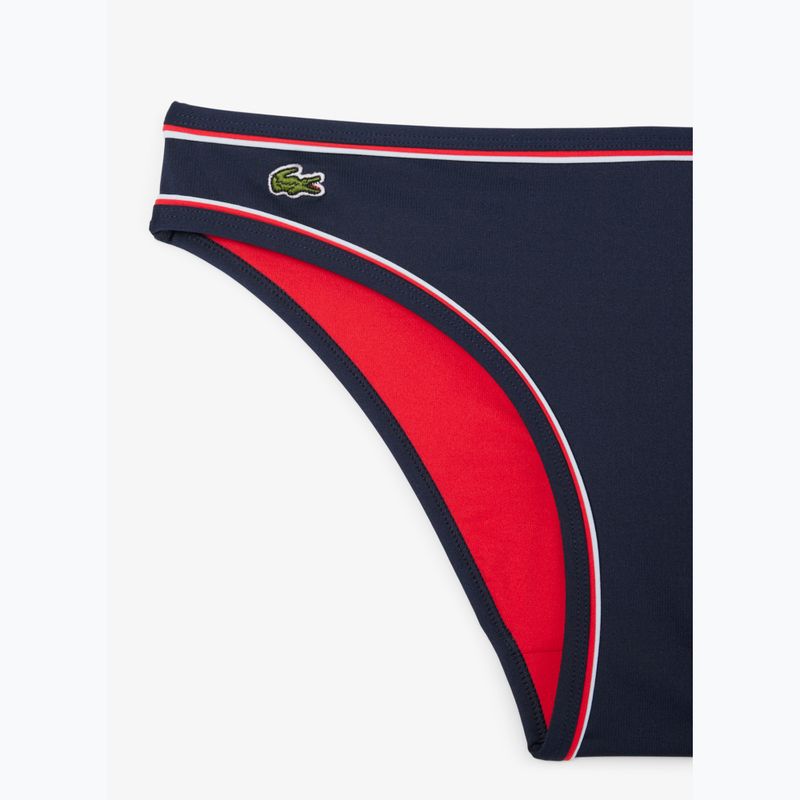 Dół od stroju kąpielowego Lacoste MF9994 navy blue/rill grenadine 3