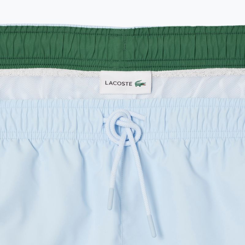 Szorty kąpielowe męskie Lacoste MH6270 rill/green 2
