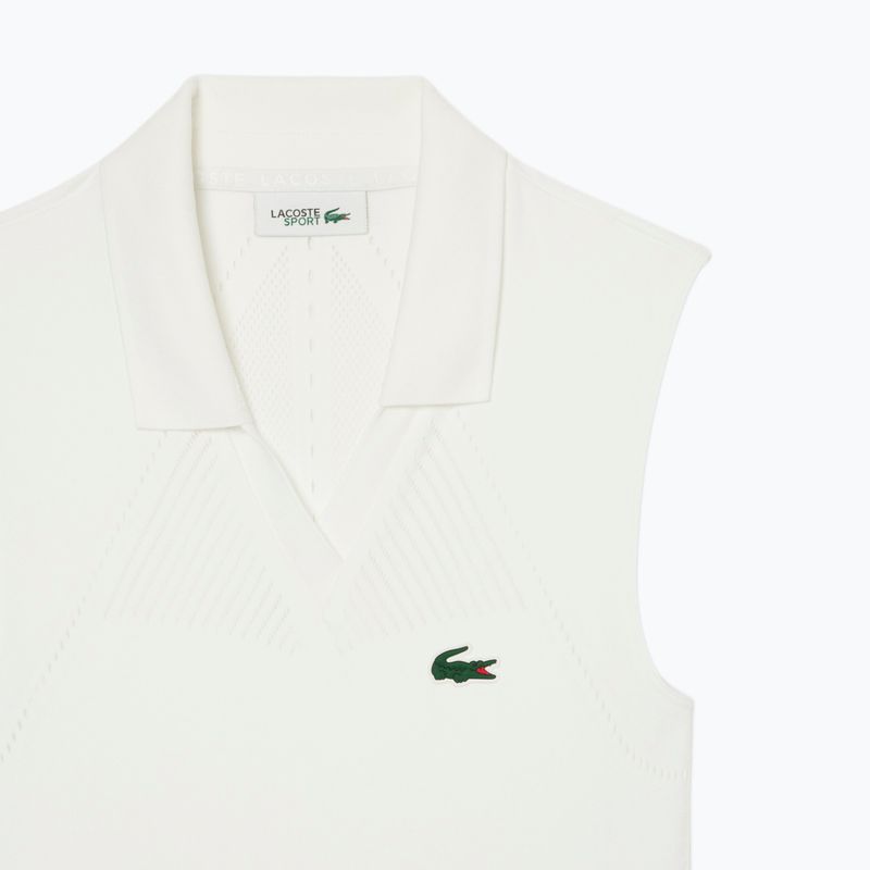 Sukienka tenisowa Lacoste EF0615 white/green 8
