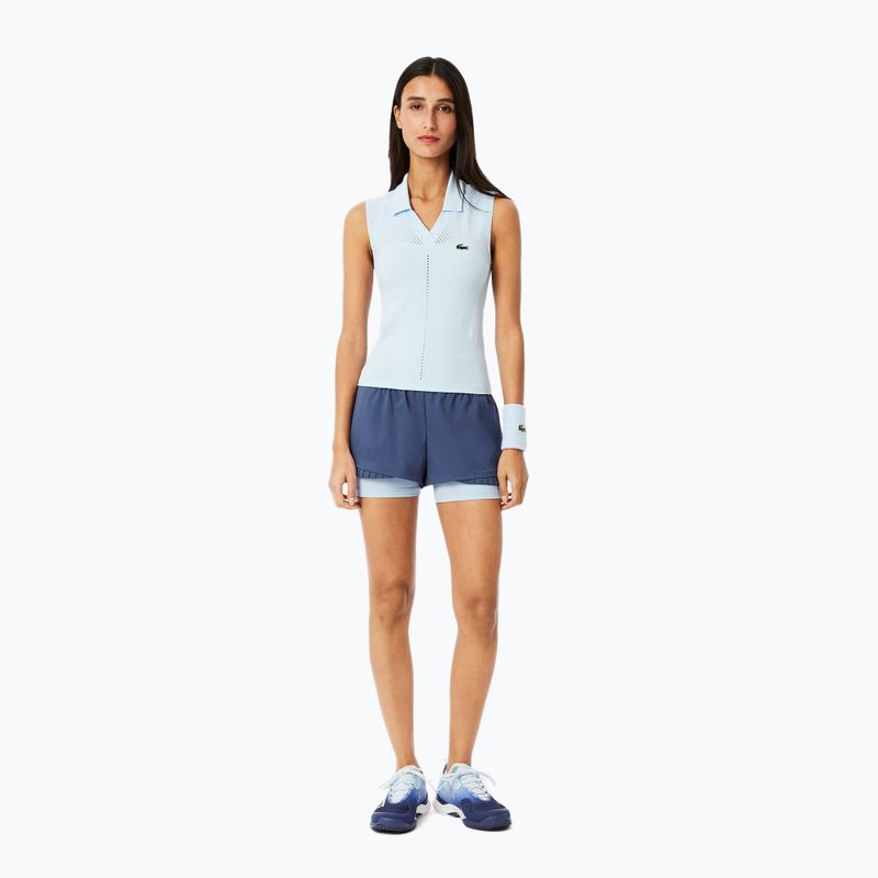 Spodenki tenisowe damskie Lacoste GF8598 primerose/rill 2