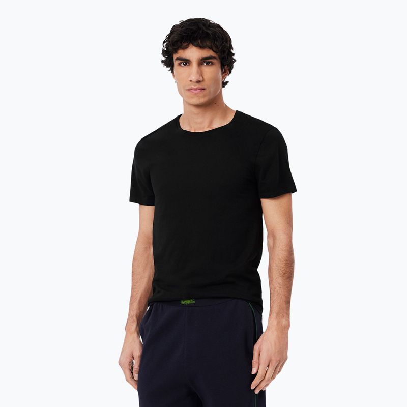 Koszulka męska Lacoste TH9007 3-pak white/silver chine/black 4