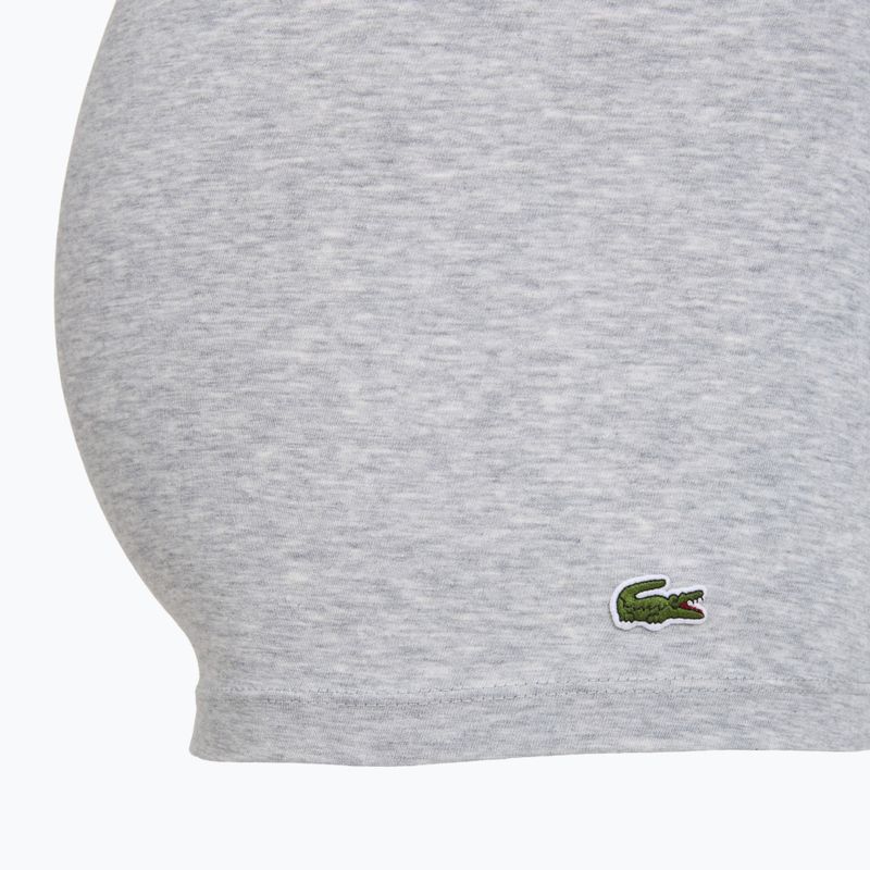 Bokserki męskie Lacoste 5H1291 3 pary navy blue/silver chine/white 4