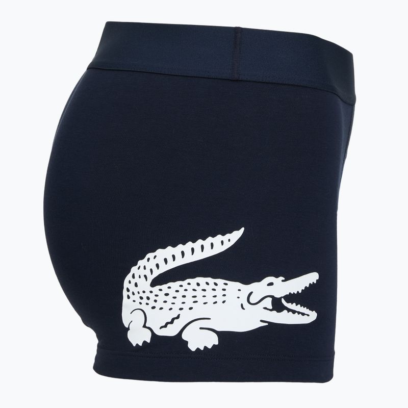 Bokserki męskie Lacoste 5H1291 3 pary navy blue/silver chine/white 7