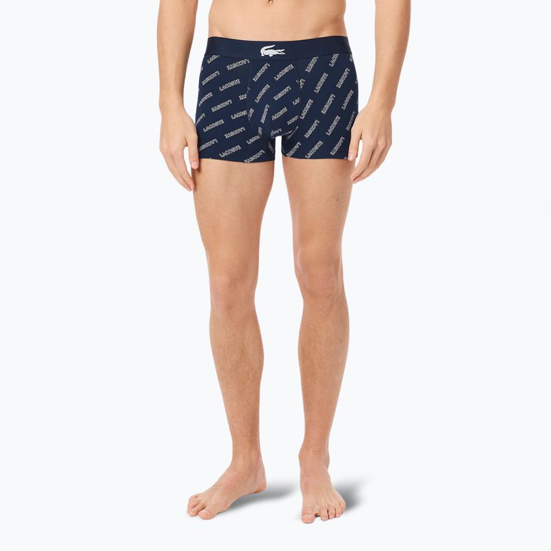 Bokserki męskie Lacoste 5H1288 3-pak navy blue/white/silver ch 4