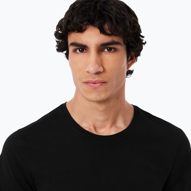 Koszulka męska Lacoste TH9007 3-pak black 3
