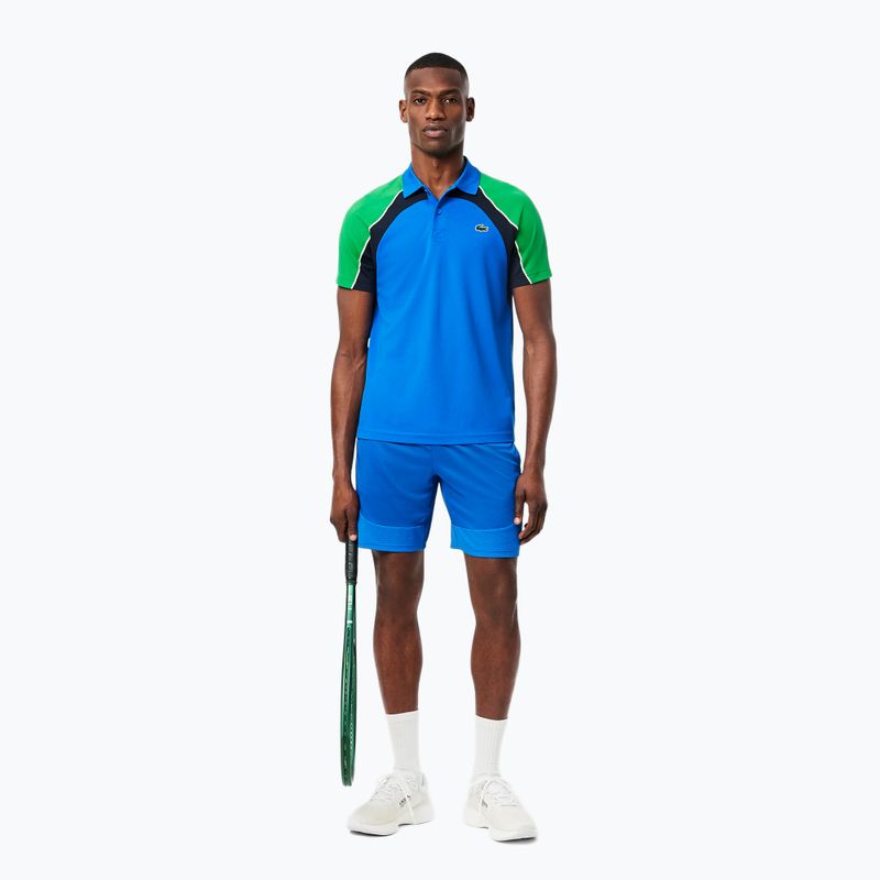 Spodenki tenisowe męskie Lacoste GH8950 gipsy blue 2