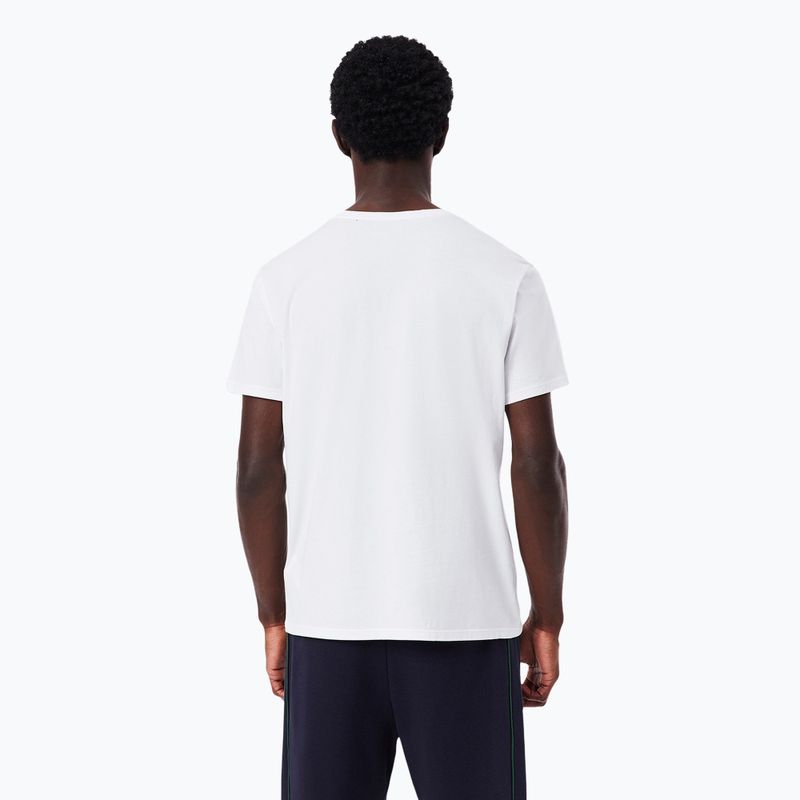 Koszulka męska Lacoste TH9008 3-pak white 3