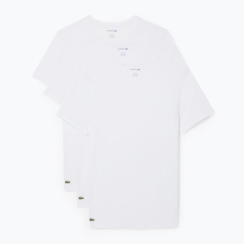 Koszulka męska Lacoste TH9008 3-pak white 5