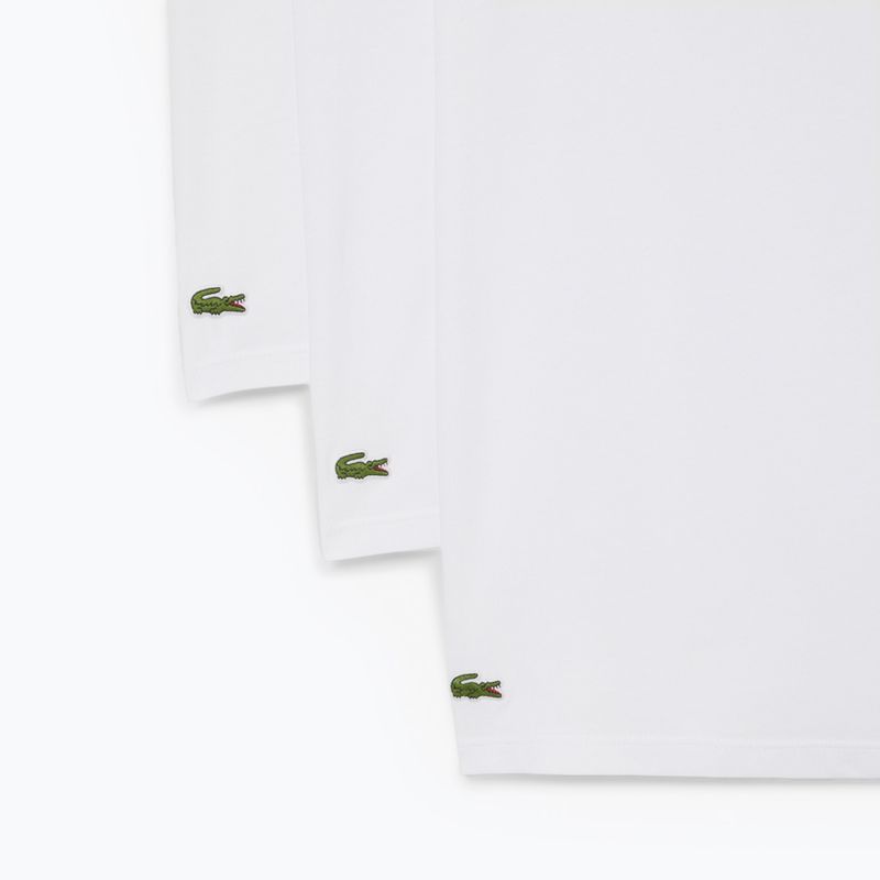 Koszulka męska Lacoste TH9008 3-pak white 6