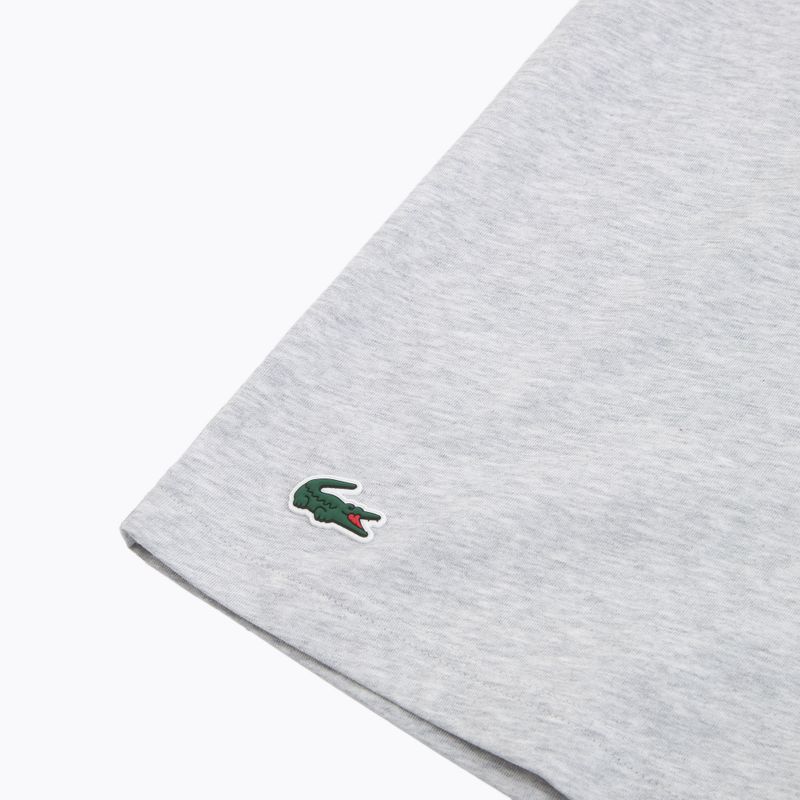 Koszulka męska + czapka Lacoste TH1044 silver chine/ navy blue 5