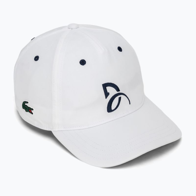 Koszulka męska + czapka Lacoste TH1044 silver chine/ navy blue 6