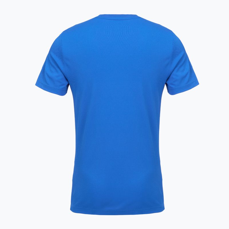 Koszulka tenisowa męska Lacoste TH8986 gipsy blue/navy blue 2